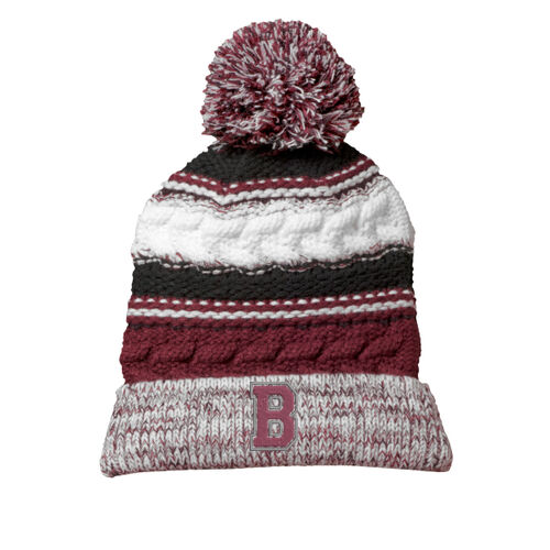 Varsity B   - Pom Pom Team Beanie Thumbnail