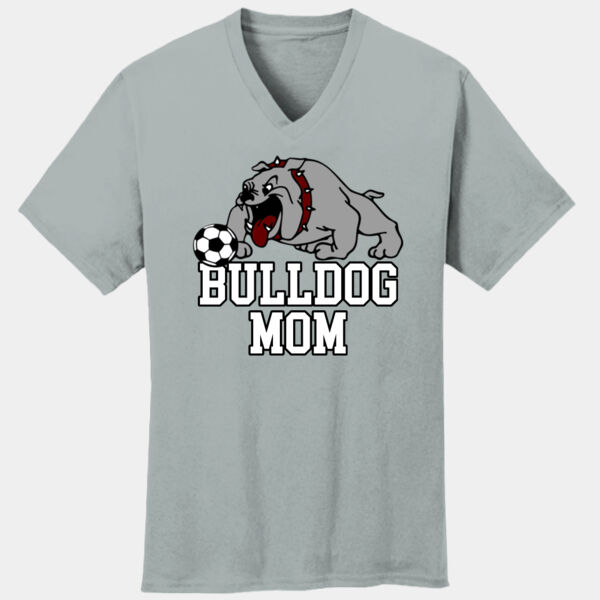 Personalized Front with Name/Number Back  - Core Cotton V Neck Tee Thumbnail