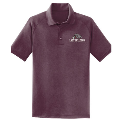 Lady Bulldogs Soccer Embroidery - Dry Zone ® Raglan Polo Thumbnail