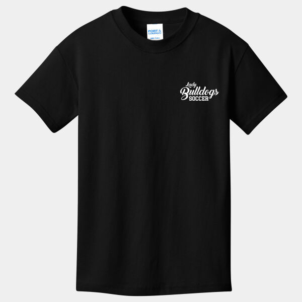 State Champs Crest Front & Full Back - Youth Core Cotton Tee Thumbnail