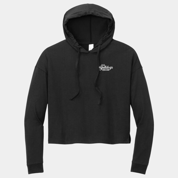 State Champs Crest Front & Full Back - Women's Perfect Tri ® Midi Long Sleeve Hoodie Thumbnail