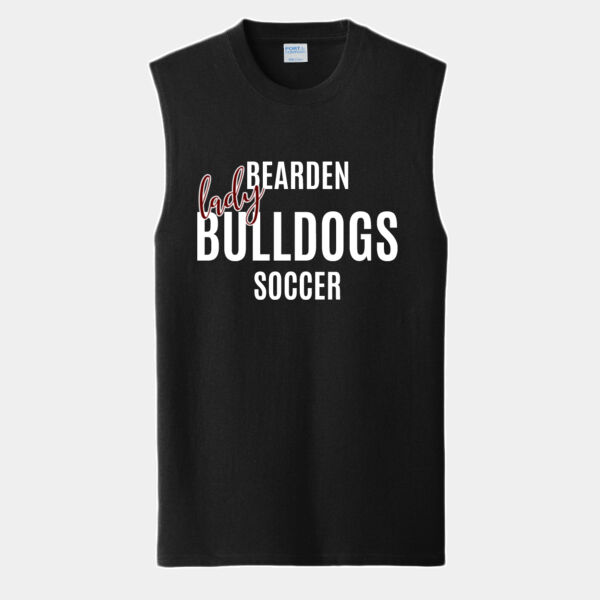 Bearden Lady B Soccer  - Core Cotton Sleeveless Tee Thumbnail