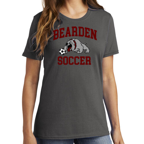 Bearden Soccer Dog  - Ladies Core Cotton Tee Thumbnail
