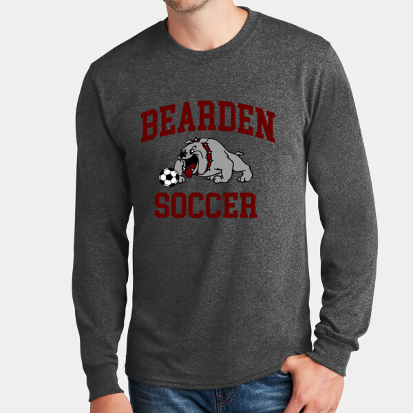 Bearden Soccer Dog  - Long Sleeve Core Cotton Tee Thumbnail