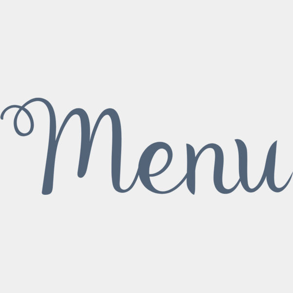 Wedding Menu Text 1 Thumbnail