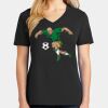 Ladies Core Cotton V-Neck Tee Thumbnail
