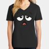 Ladies Core Cotton V-Neck Tee Thumbnail