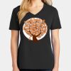 Ladies Core Cotton V-Neck Tee Thumbnail