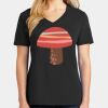 Ladies Core Cotton V-Neck Tee Thumbnail