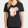 Ladies Core Cotton V-Neck Tee Thumbnail