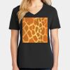 Ladies Core Cotton V-Neck Tee Thumbnail