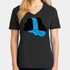 Ladies Core Cotton V-Neck Tee Thumbnail